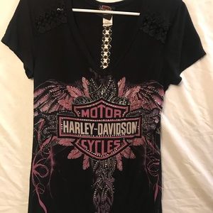 Harley Davidson bling top